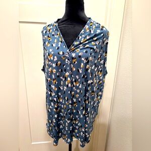 Beacon sleeveless blouse. Size 3X